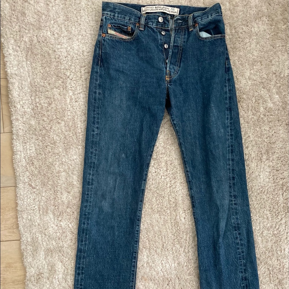 90s vintage diesel straight leg jeans